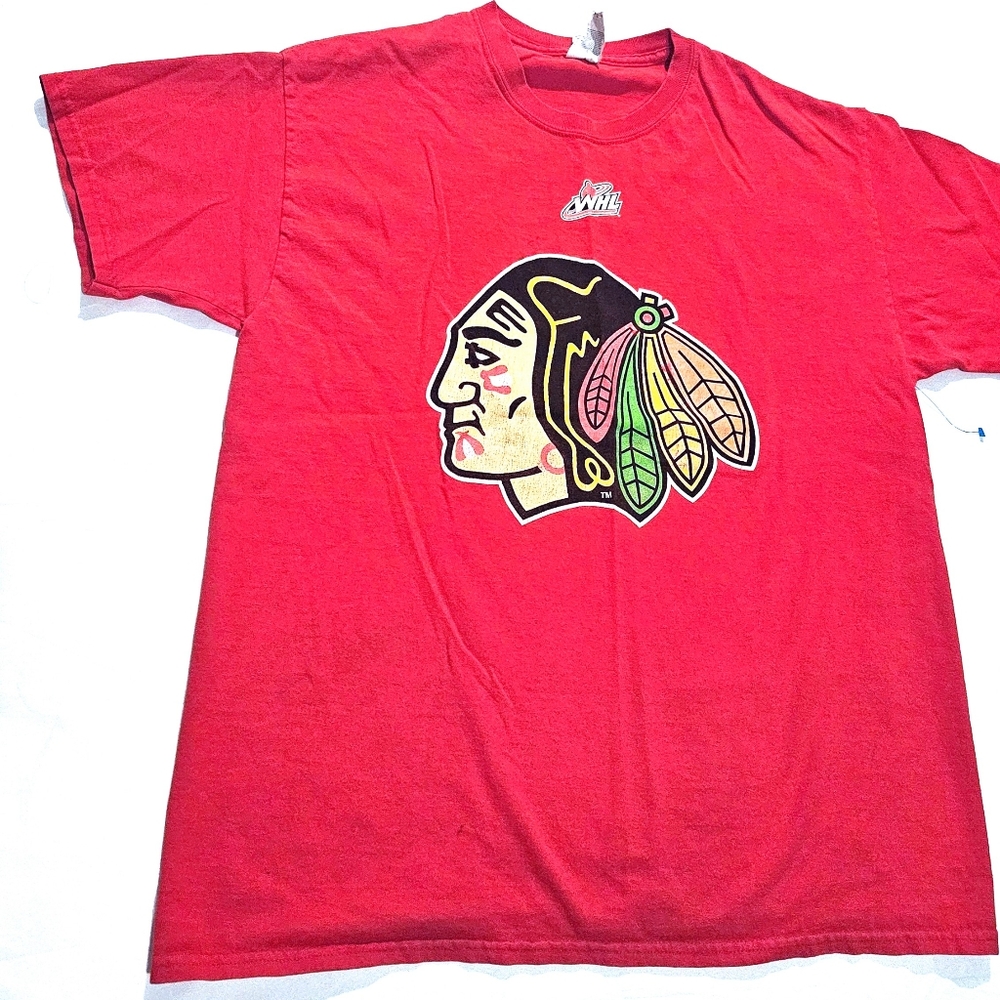 Vintage Gildan Chicago Blackhawks NHL Hockey Shirt